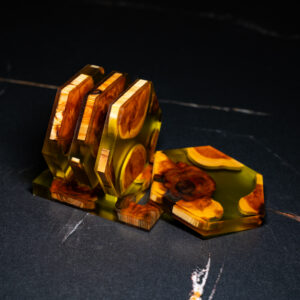 Joogialuste komplekt 4tk, Oliiviroheline